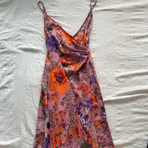 Urban Outfitters Pink Floral Dress